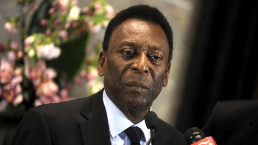 Die brasilianische Fußball-Legende Pelé